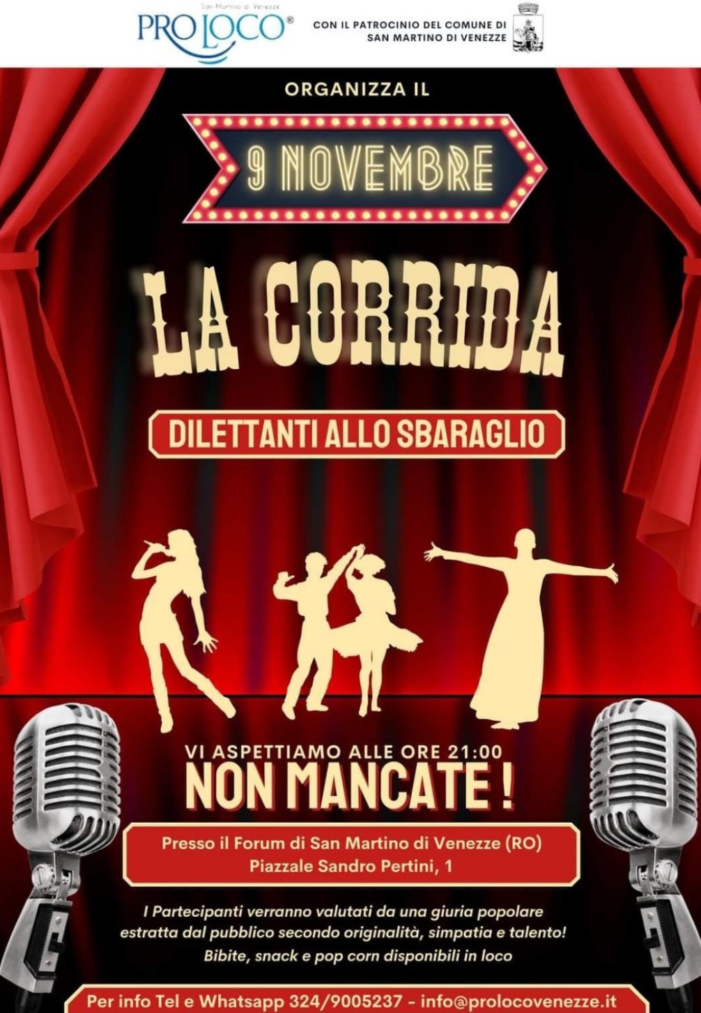 La corrida - 9 novembre